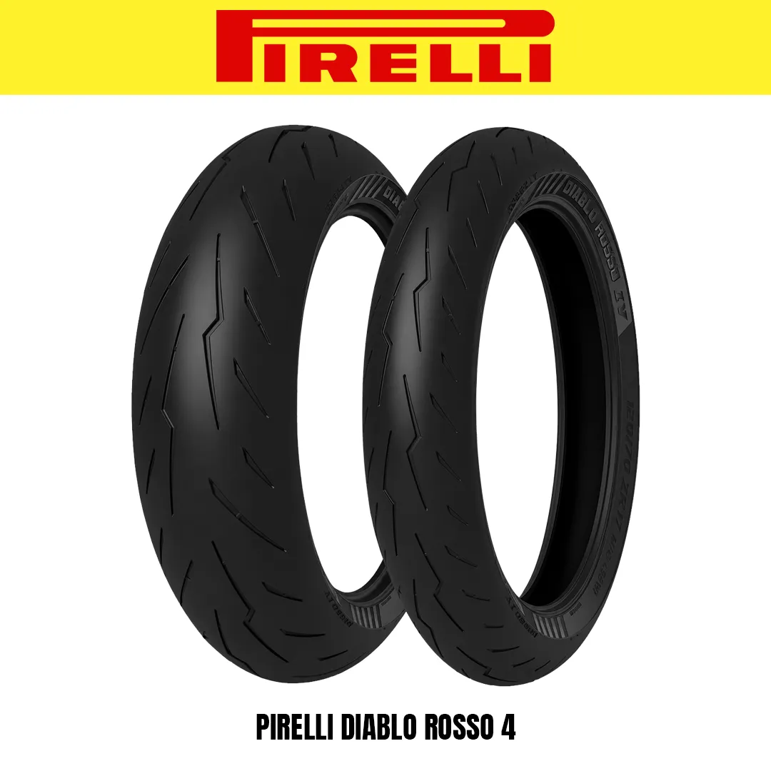 Pirelli Diablo Rosso 4 Motorcycle Tire