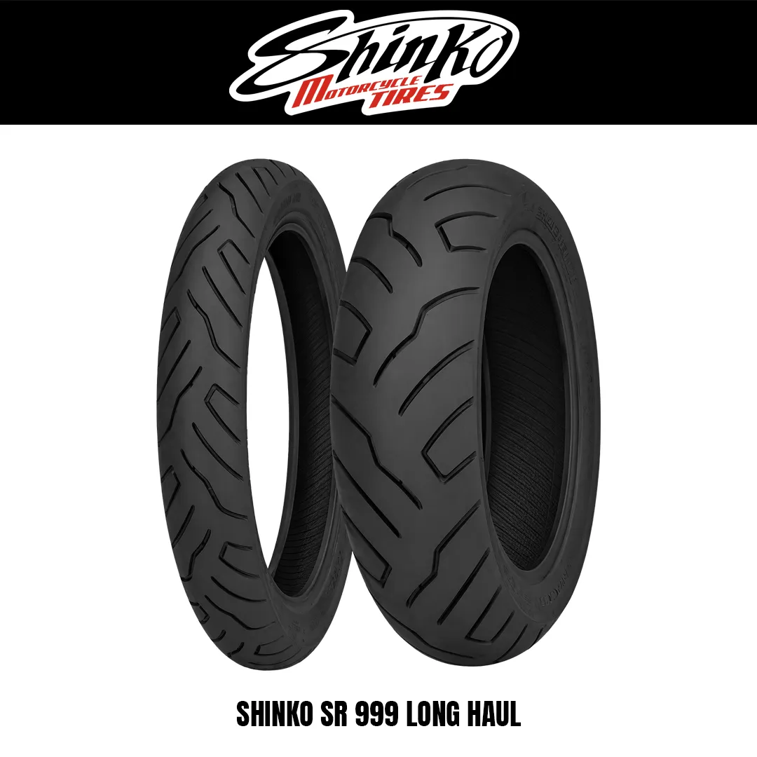 Shinko SR 999 Long Haul Motorcycle Tire
