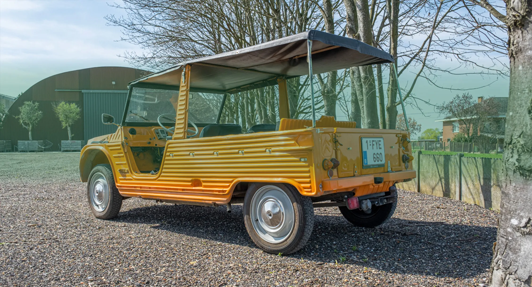 Oldtimer huren zonder route Hageland - 2PK,DS, Mehari