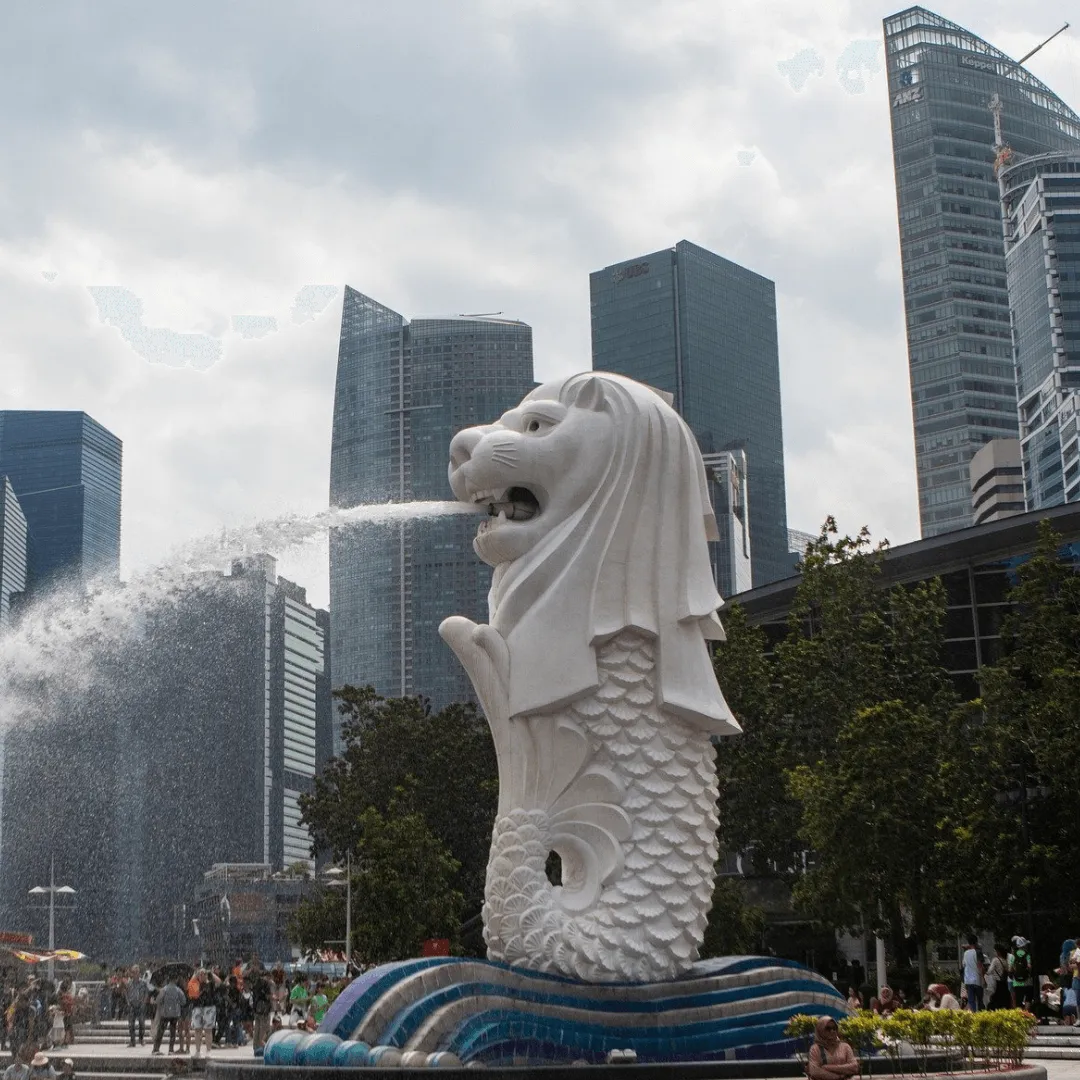 Merlion Park and Statue