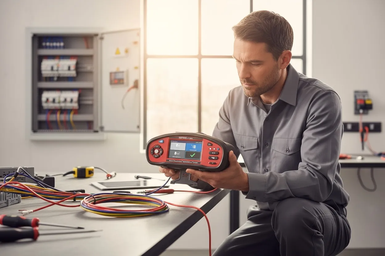 Professionelle Messtechnik für DGUV V3 Prüfungen, Elektroinstallation und PV-Anlagen.