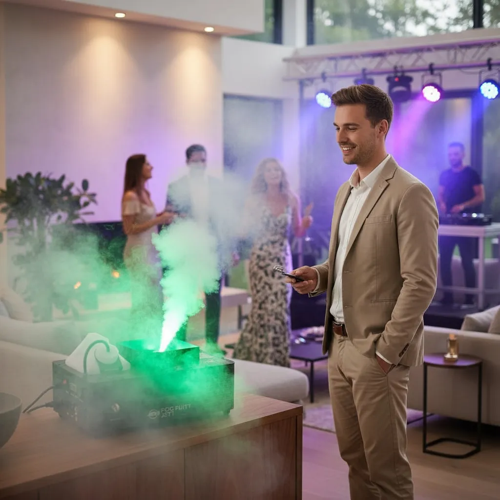 Hochwertige Nebelmaschinen & Hazer zur Unterstützung deiner Lichtshow.