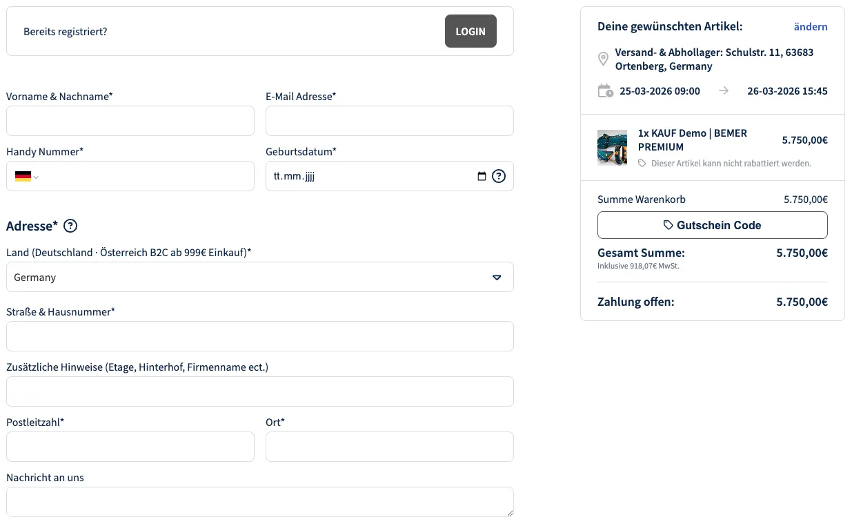 MietMaxX.shop® - Werkzeug, Maschinen, Eventtechnik &amp; Reitsport-Equipment – deutschlandweit per Versand oder Abholung in Ortenberg.