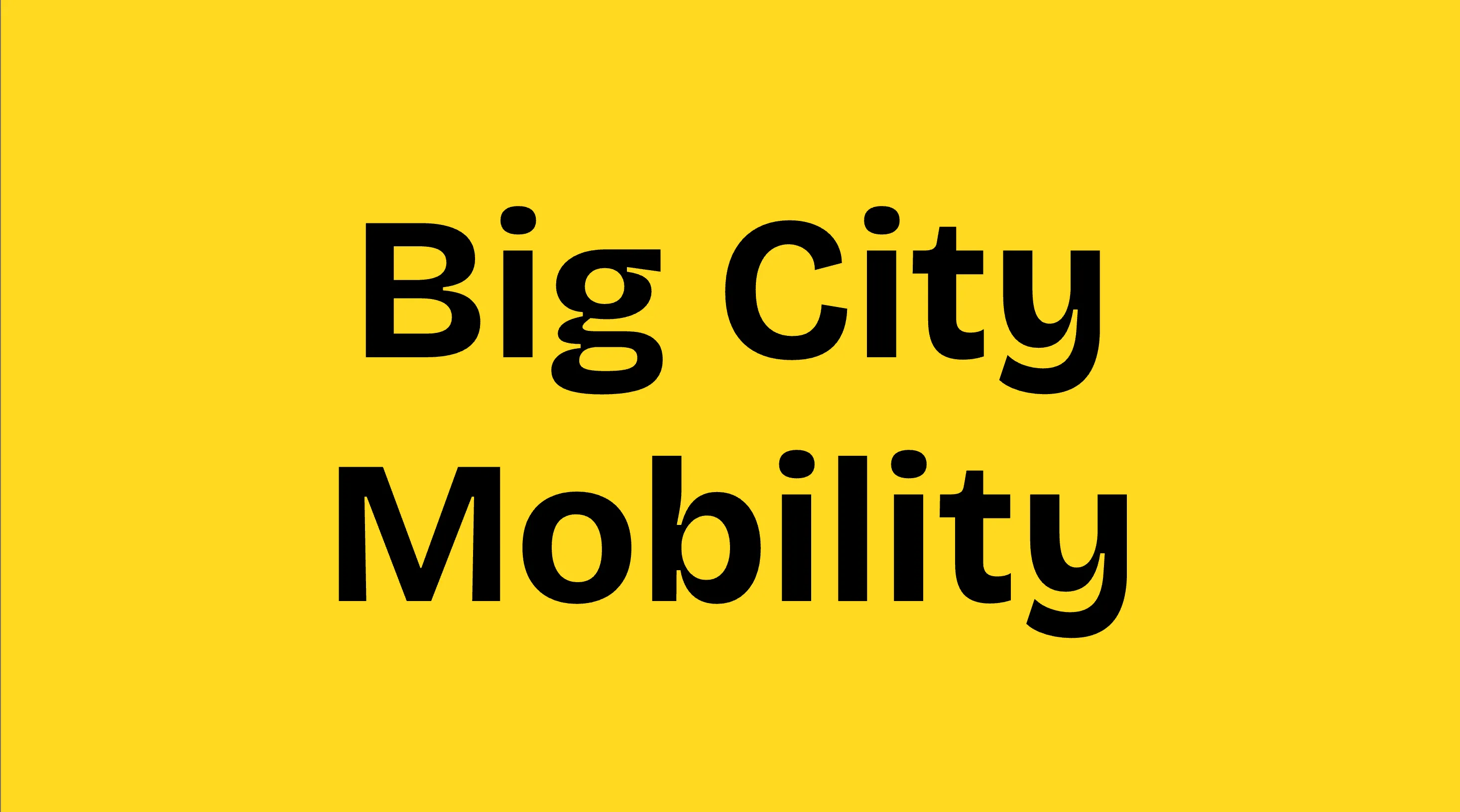Big City Rentals