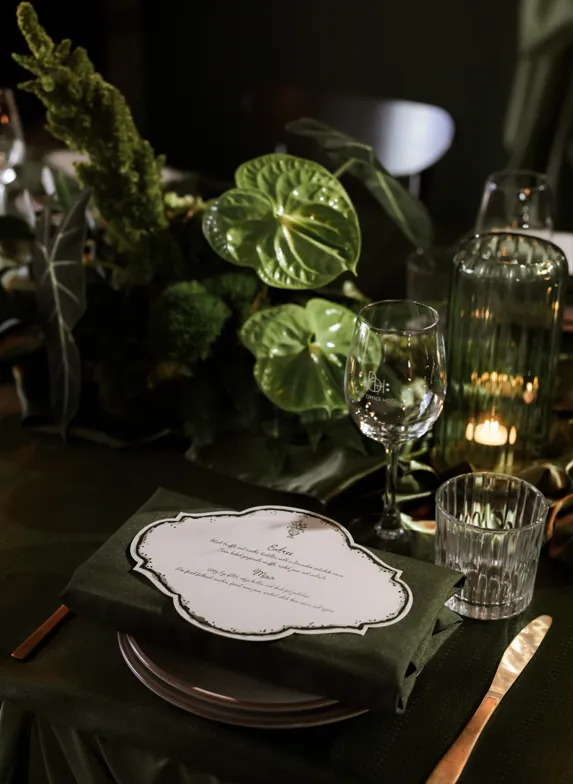 Custom signage and stationery for events by Miss Events Melbourne