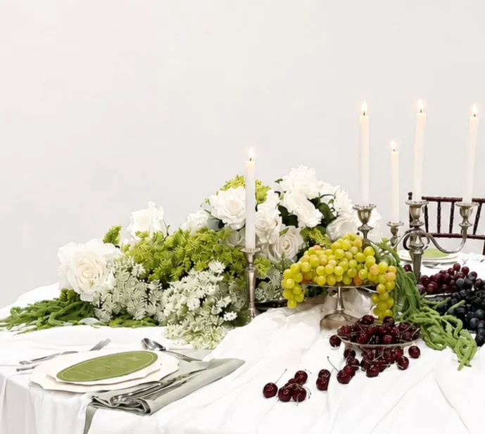 Wedding tablescape styling by Miss Events Melbourne