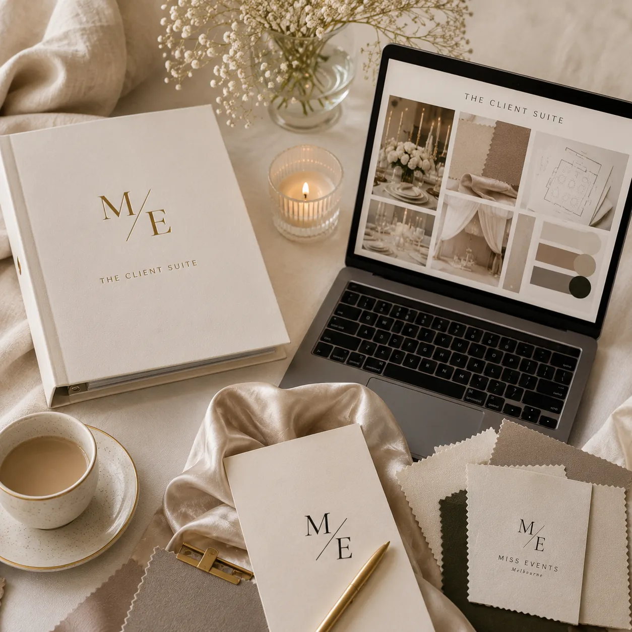 Miss Events Melbourne Client Suite and event planning process