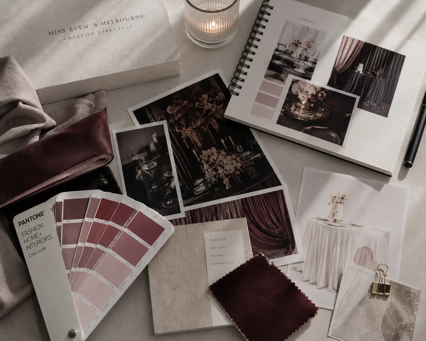 Creative event direction by Miss Events Melbourne