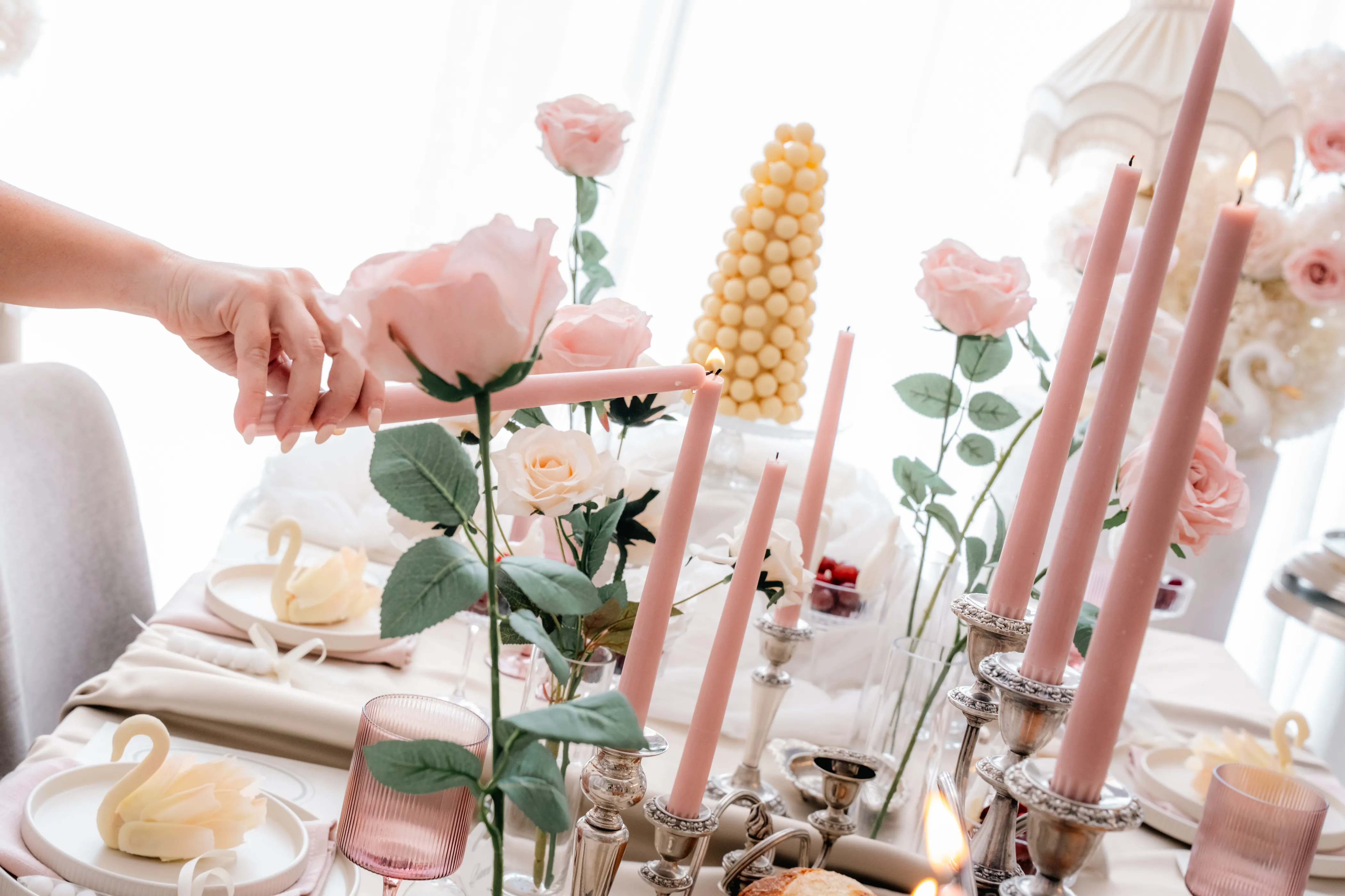 Professional tablescape and floral styling by Miss Events Melbourne