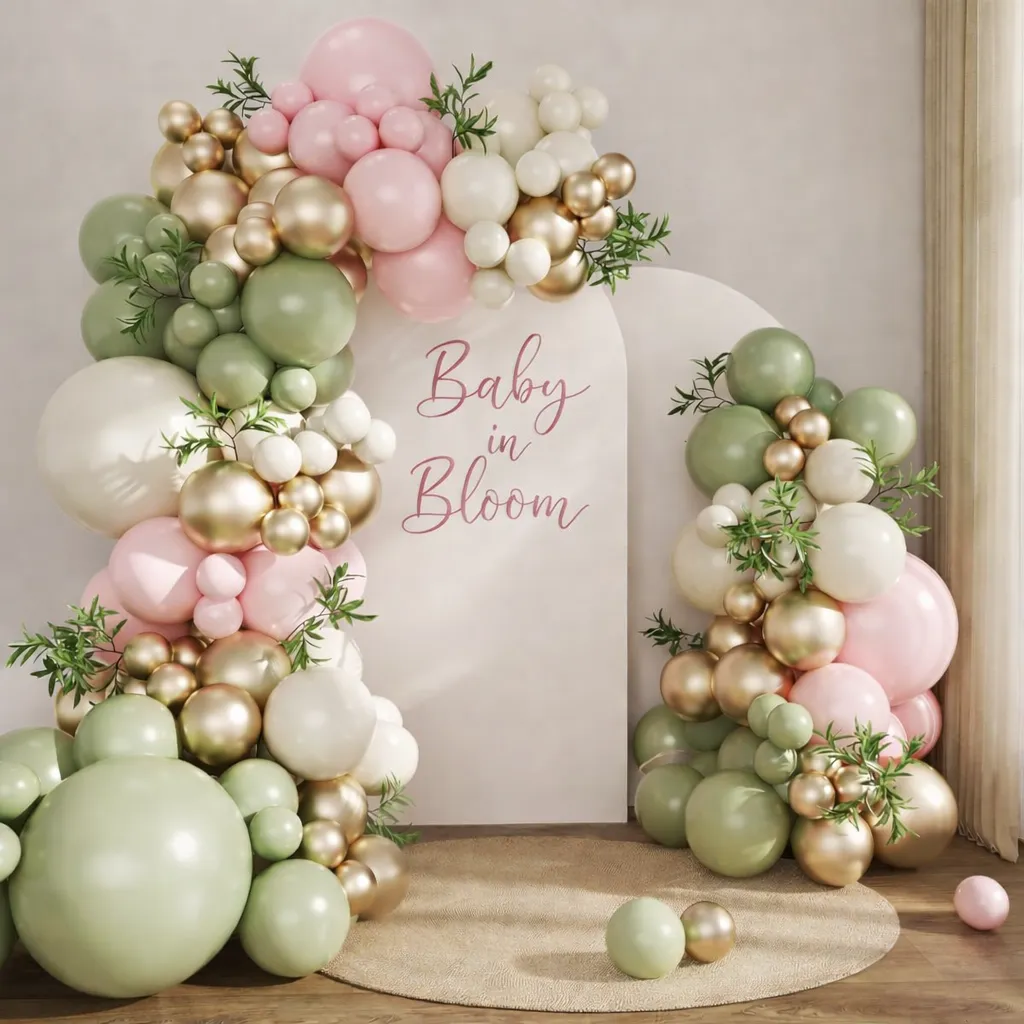 Baby in Bloom Baby Shower Theme 