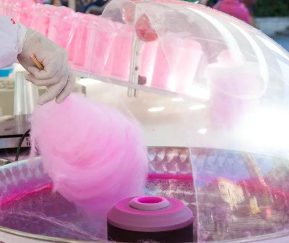 "Add a sweet twist to your event with Carnival Guy's cotton candy machine rental in Topeka. Fluffy, colorful, and irresistible - our cotton candy is the perfect treat for kids and adults alike. Book now!