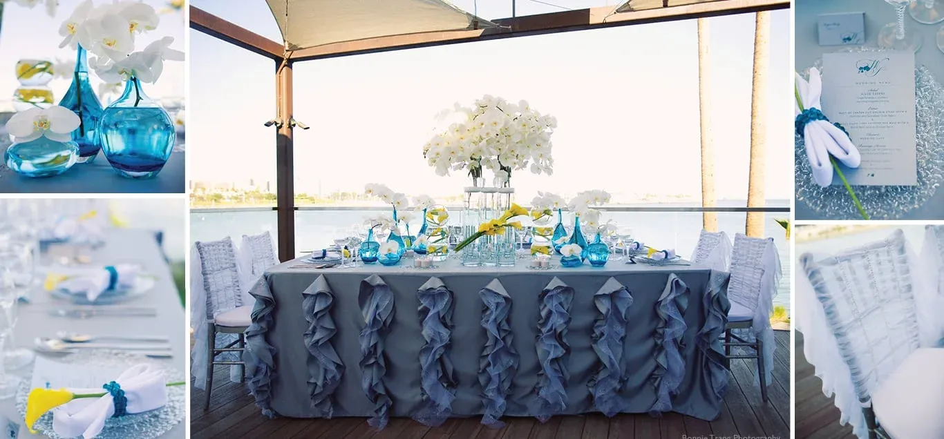Oceanside Ruffles Linens