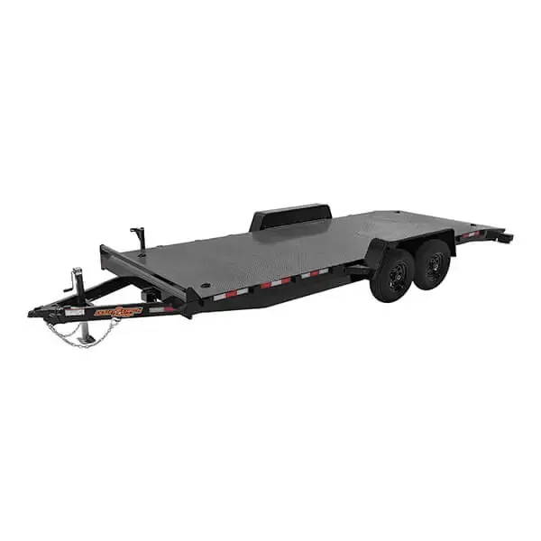 Car hauler trailer available for rent at Express Rental in Houghton Lake, MI