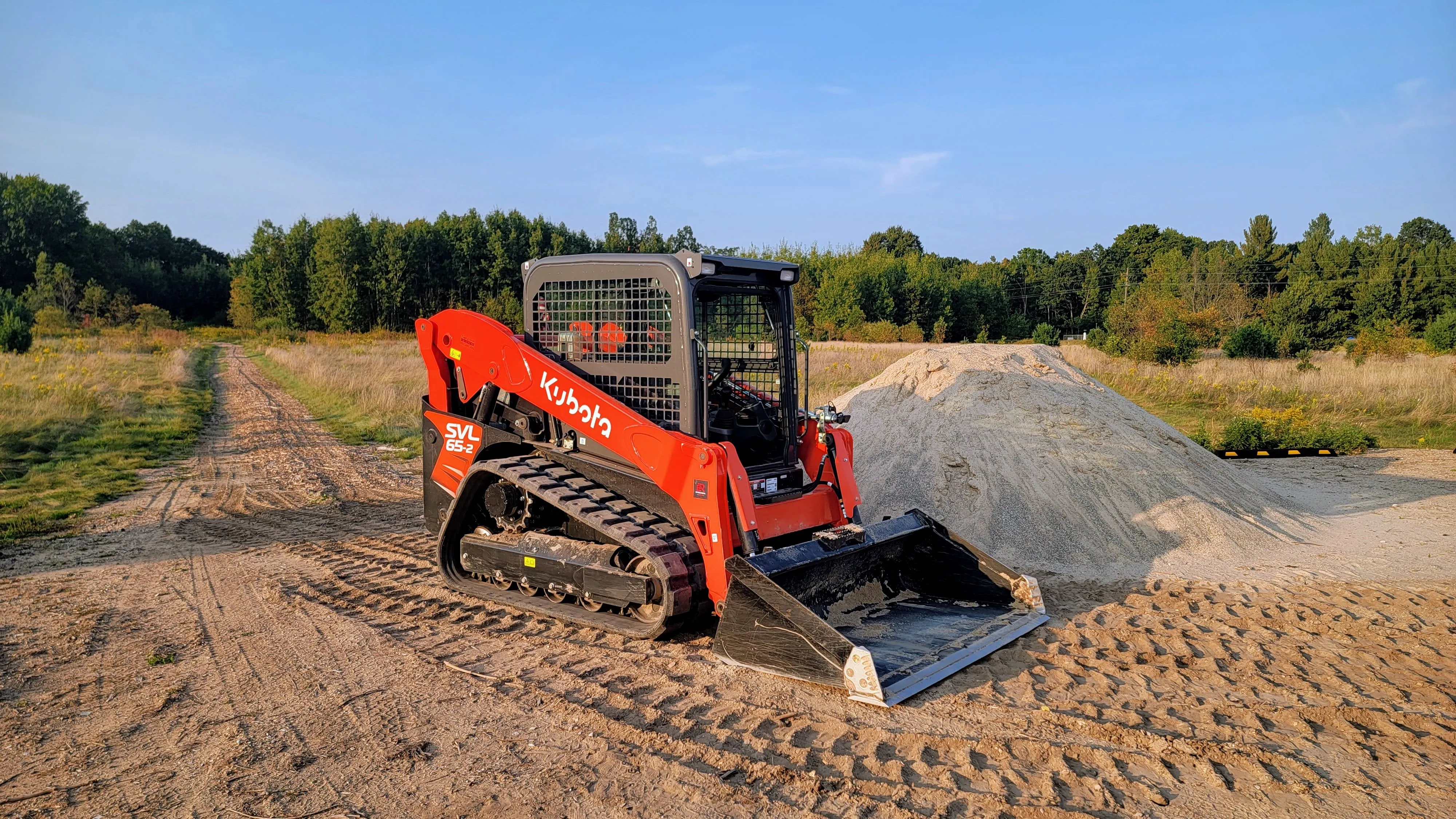 Skid steer available for rent at Express Rental in Houghton Lake, MI