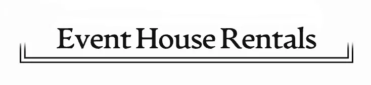 Event House Rentals