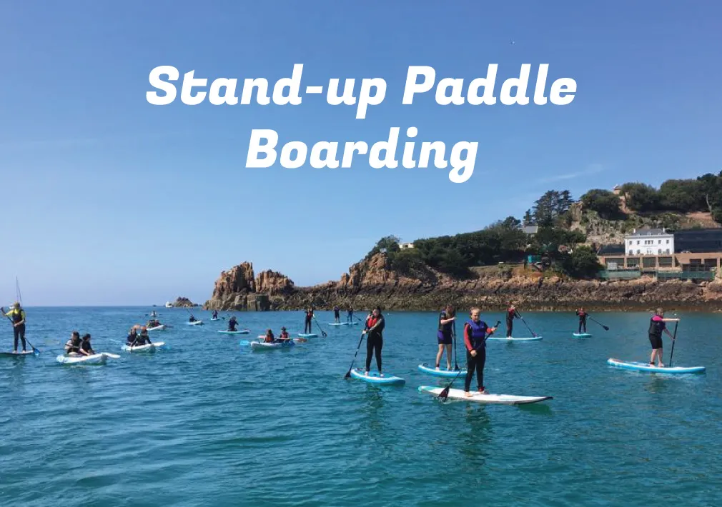 Jono's Watersports Jersey - Stand up Paddle Boarding in St Brelades Bay