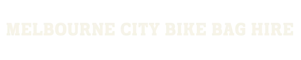 Melbourne City Bike Bag Hire