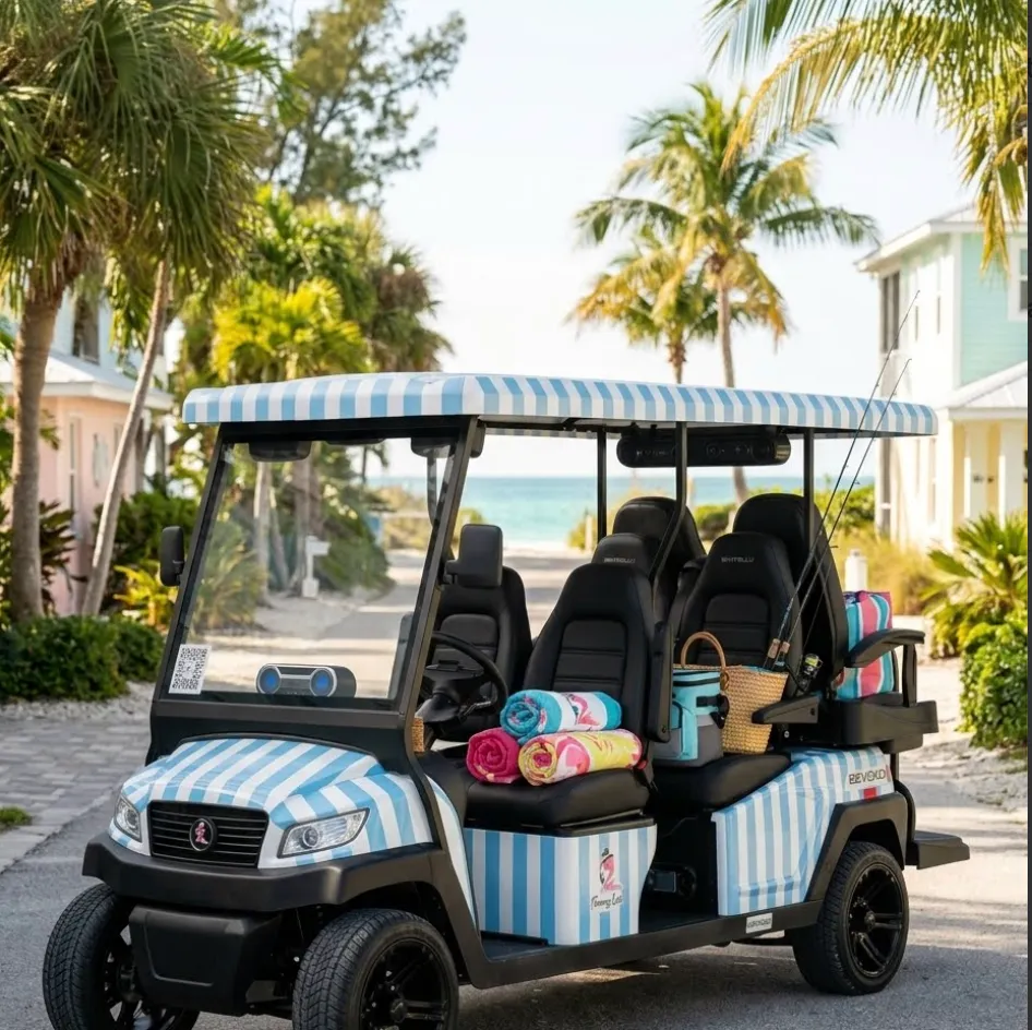 Anna maria island 6 seater golf cart rentals