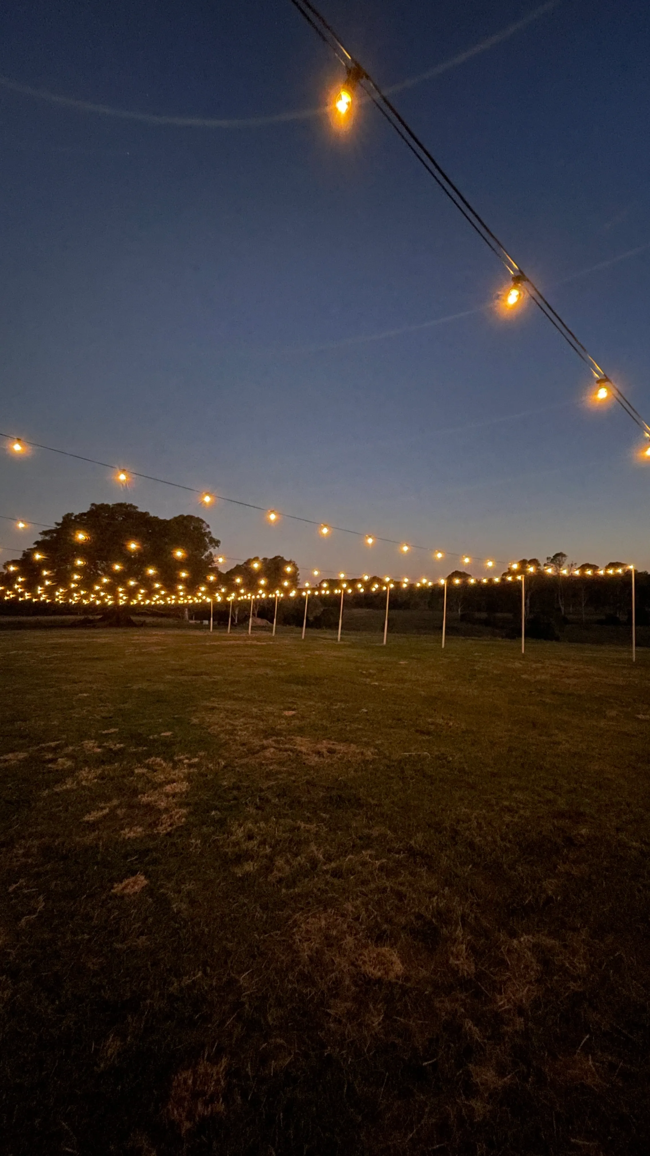 Brisbane Event Lighting • Festoon Hire for Weddings