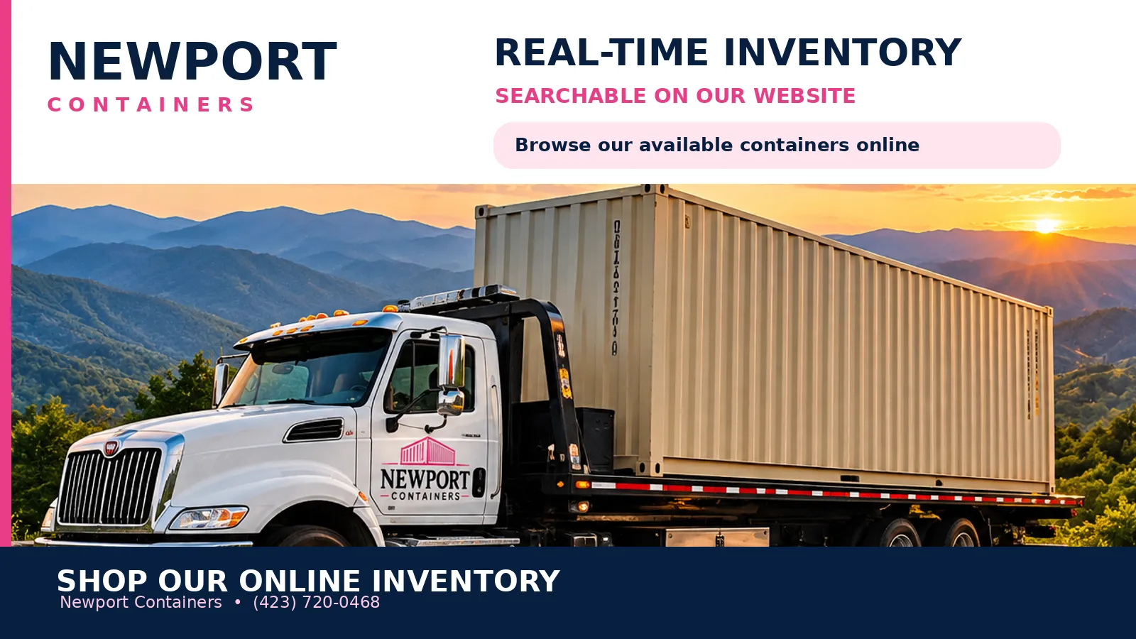 search inventory of shipping containers tennessee