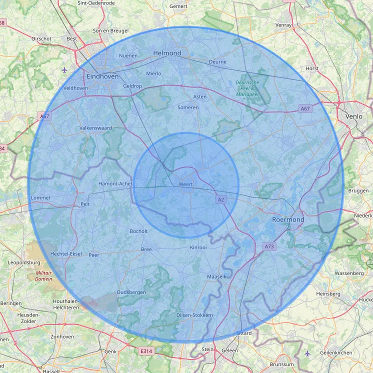 Bezorgafstanden 5 voor feest