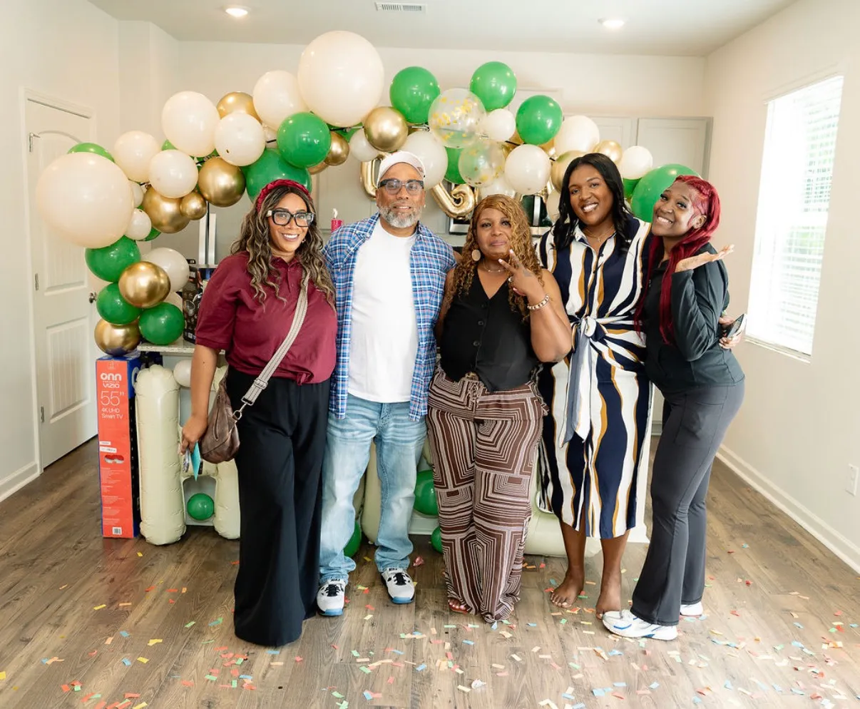 Guests celebrating together at a Brown Butter Moments event