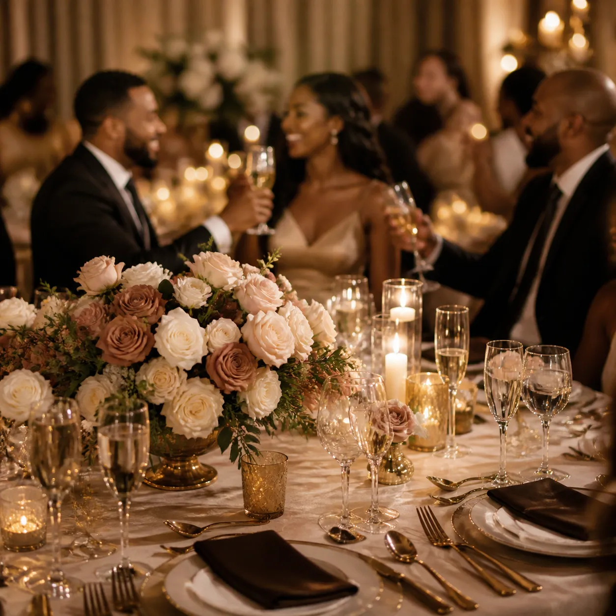 An elevated Brown Butter Moments celebration with a finished tablescape