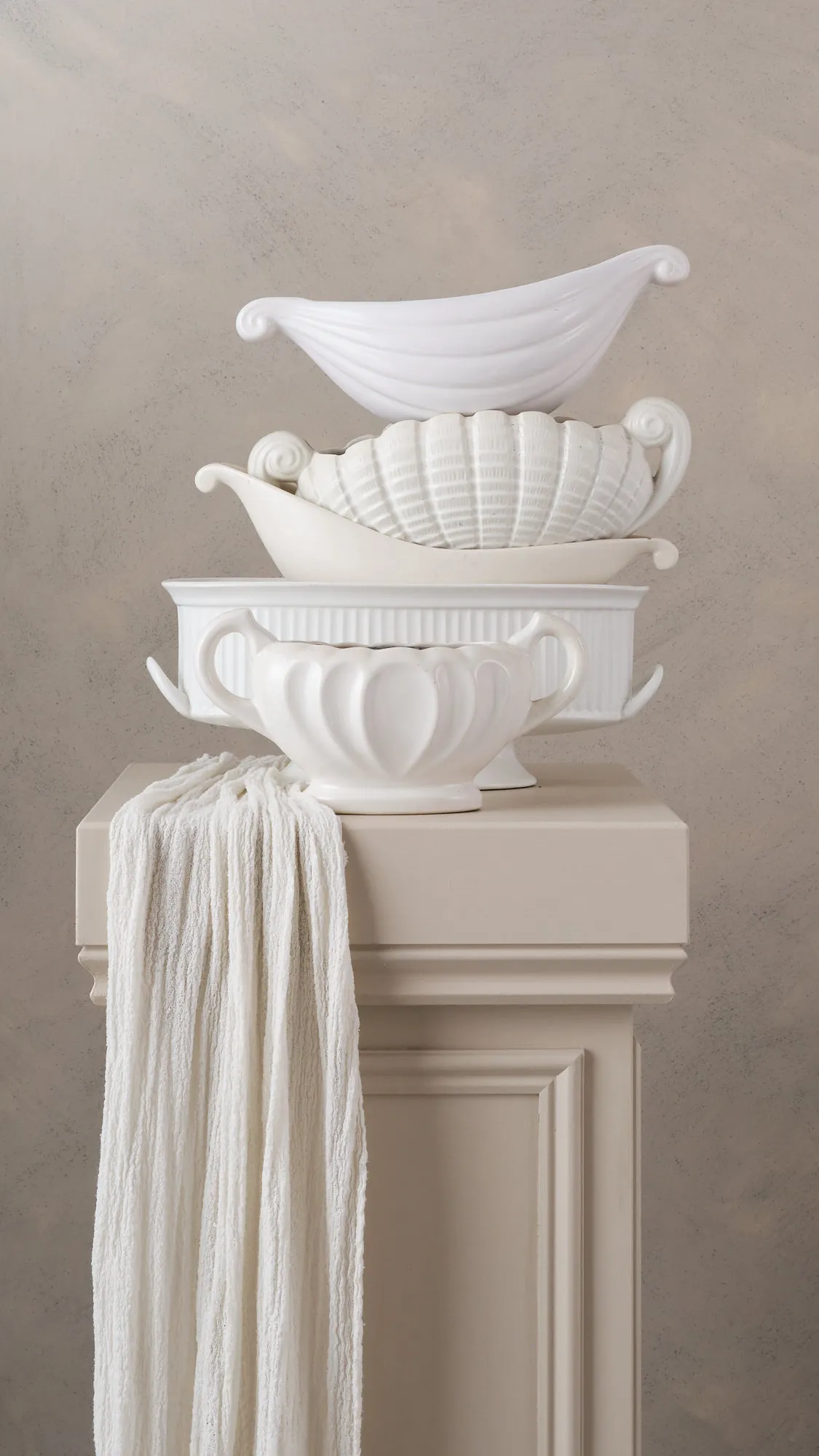 White vase 
