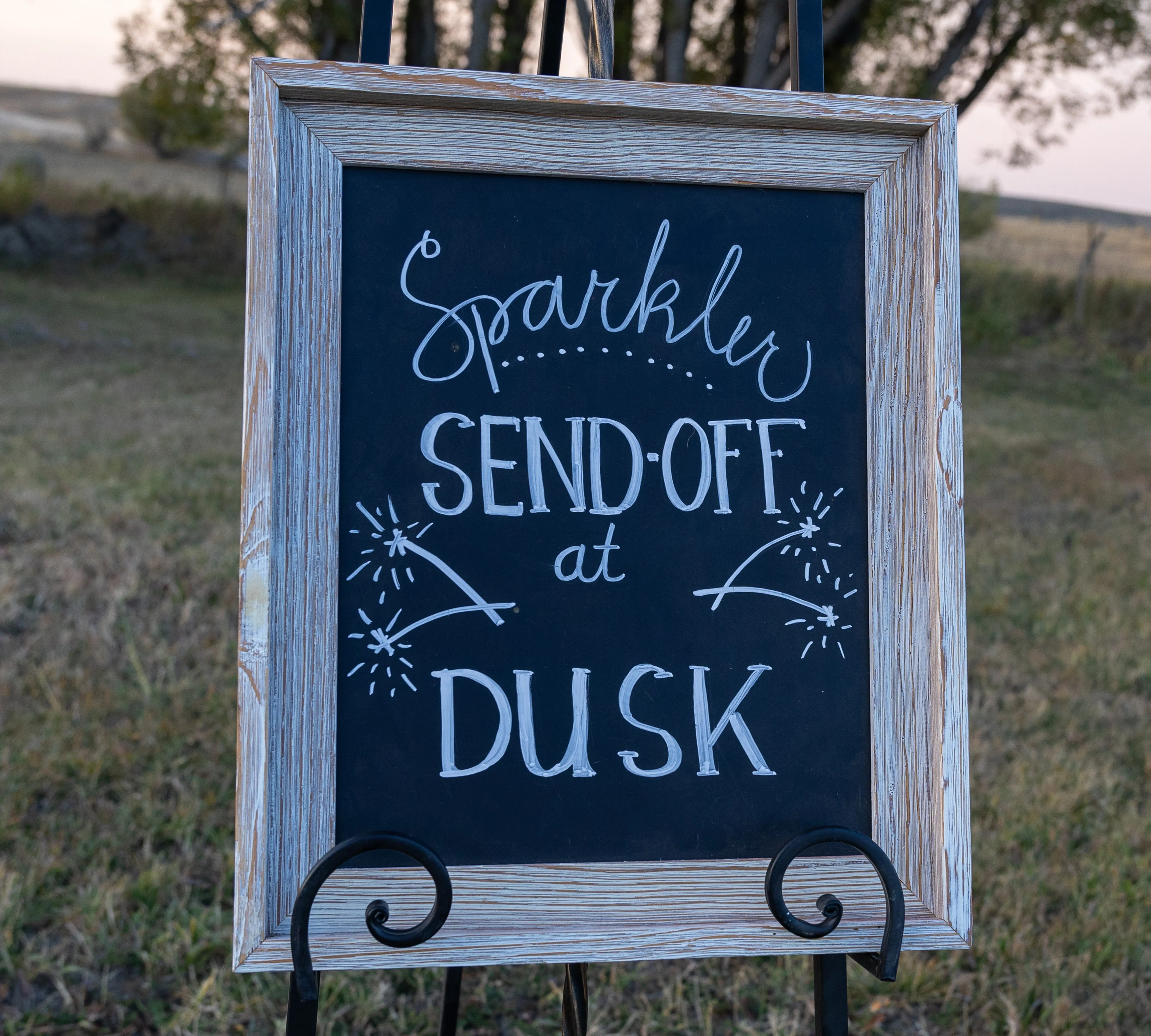 Send Off Sign