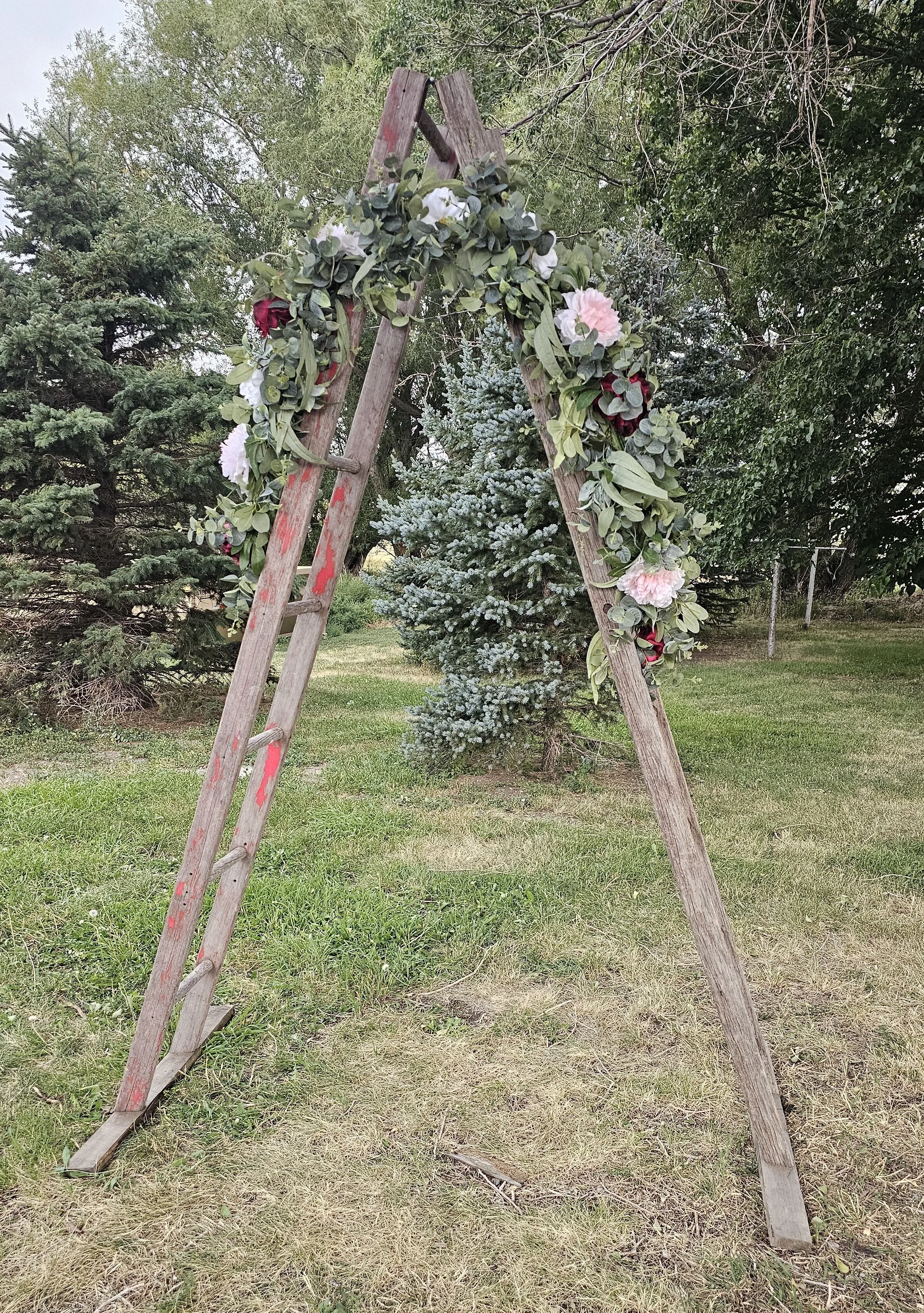 Ladder Wedding Arch 