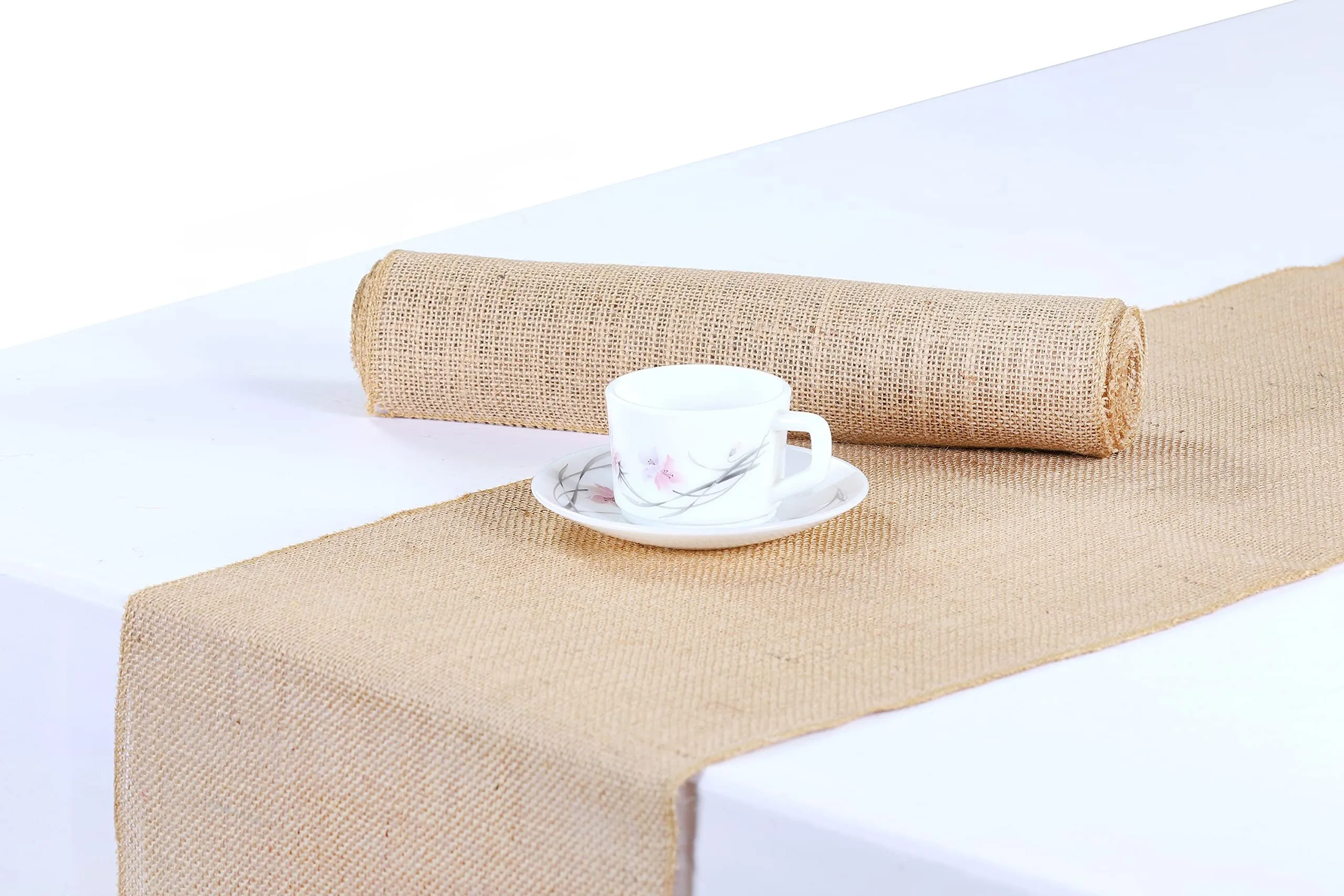 Burlap Table Runner 20'