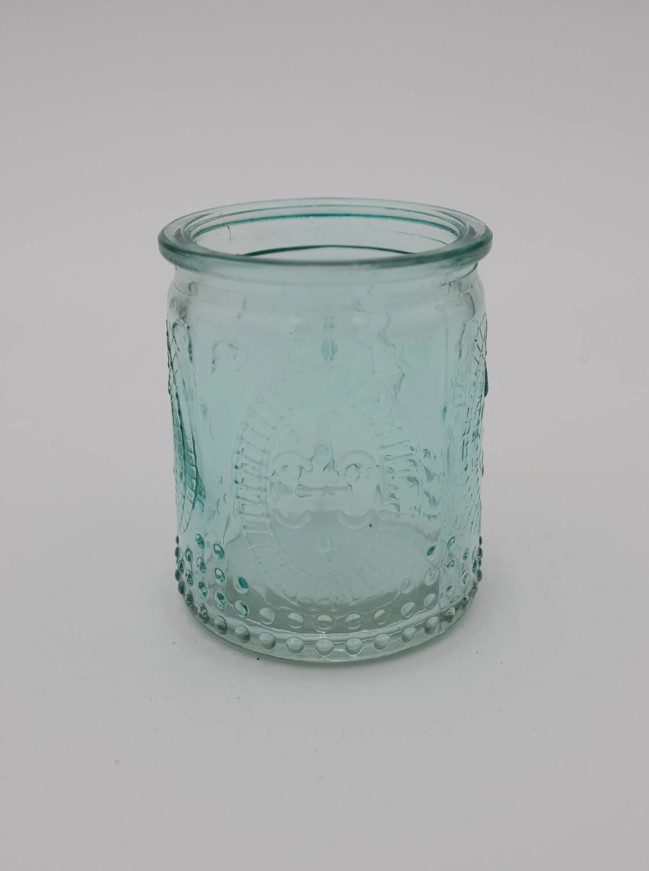Blue Votive Candle Holder