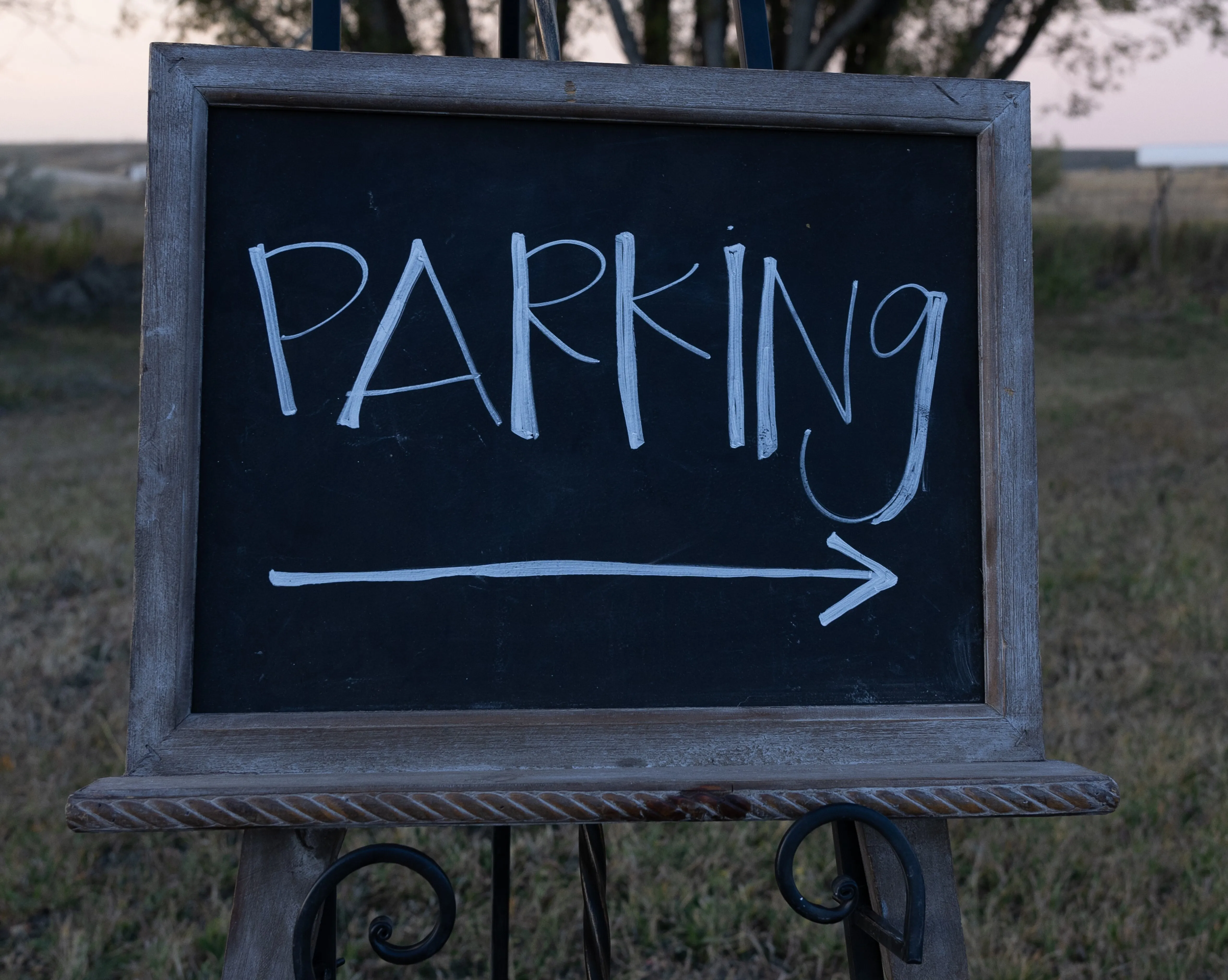 Rustic Framed Chaulkboard