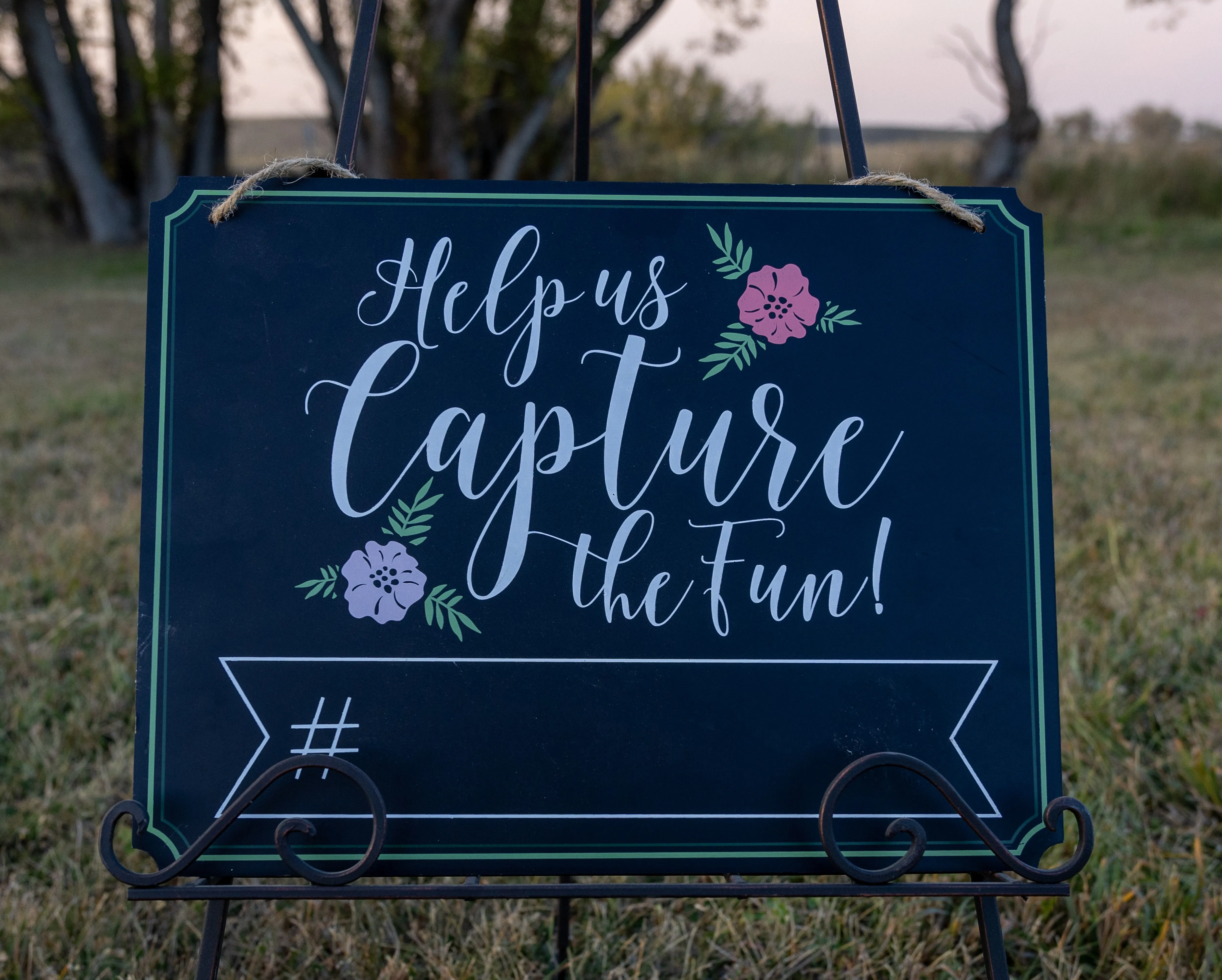 Capture the Fun Sign