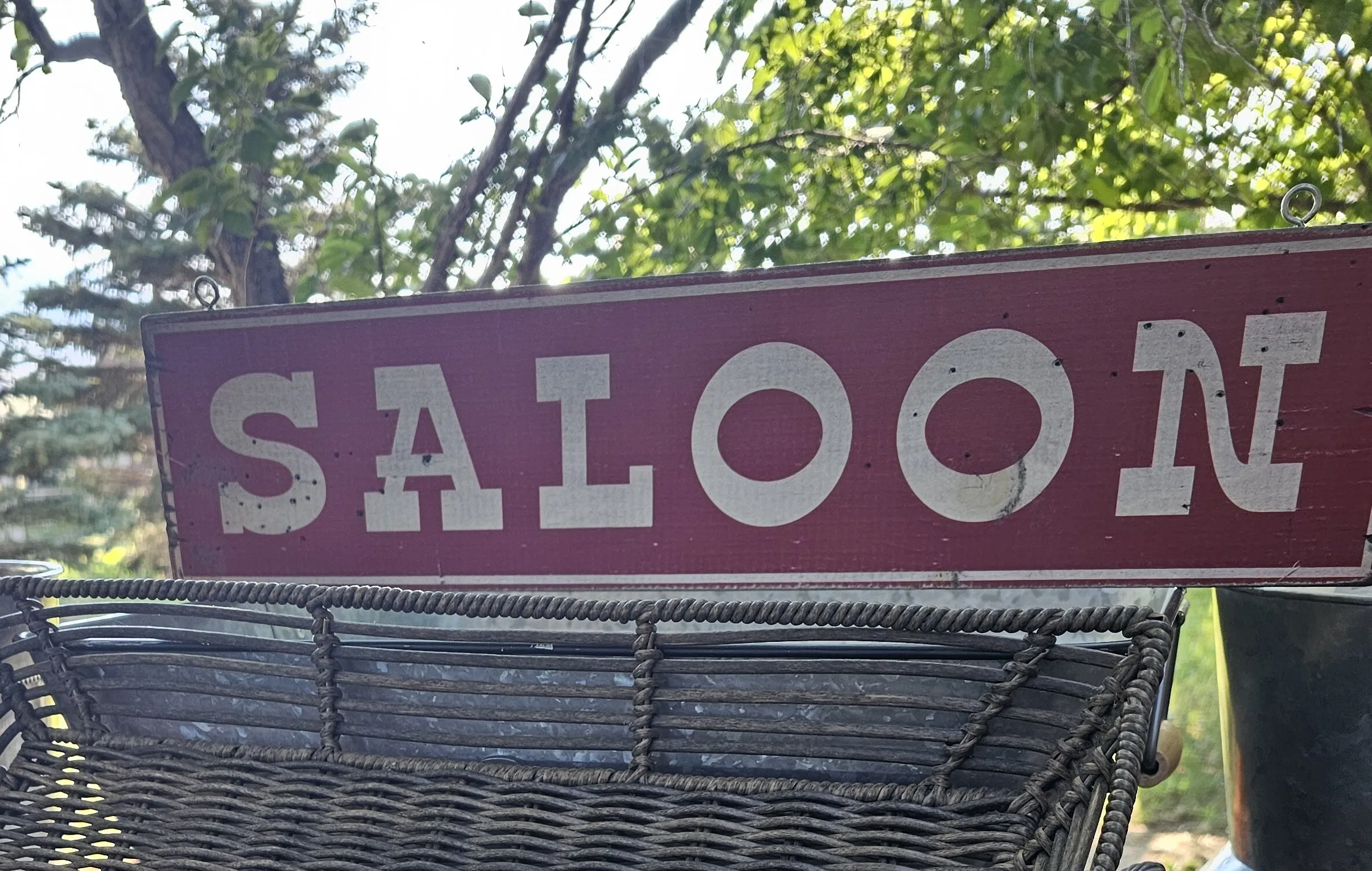 Saloon Sign