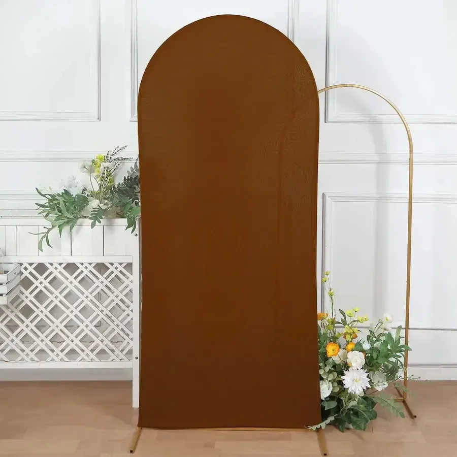 Spandex Arch Cover - Cinnamon Brown