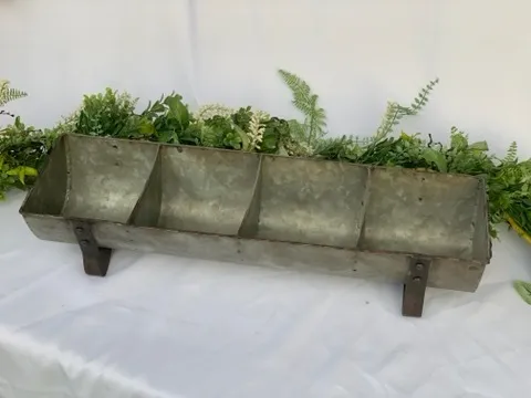 Galvanized Metal Trays