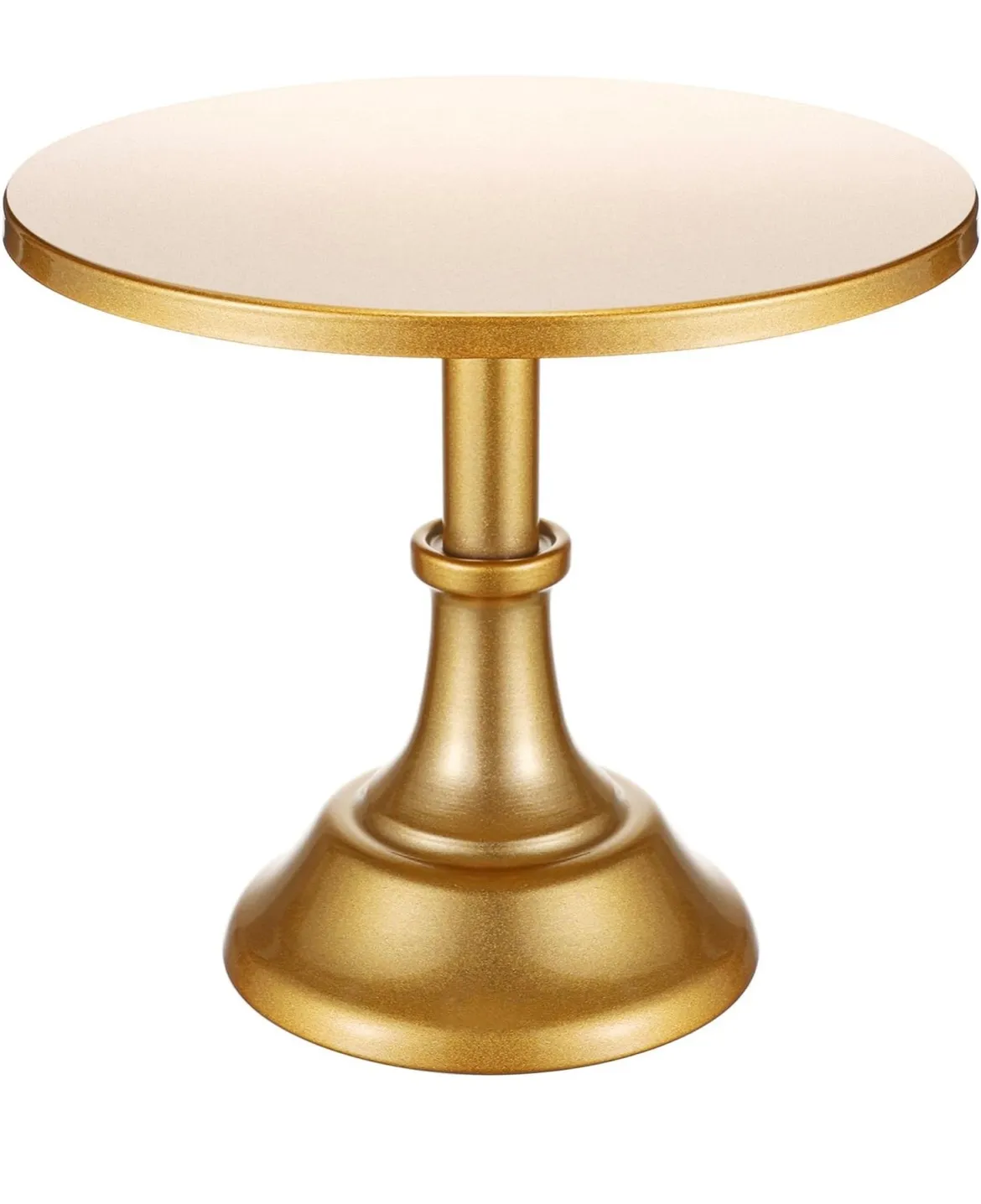 10" Gold Metal Cake Stand