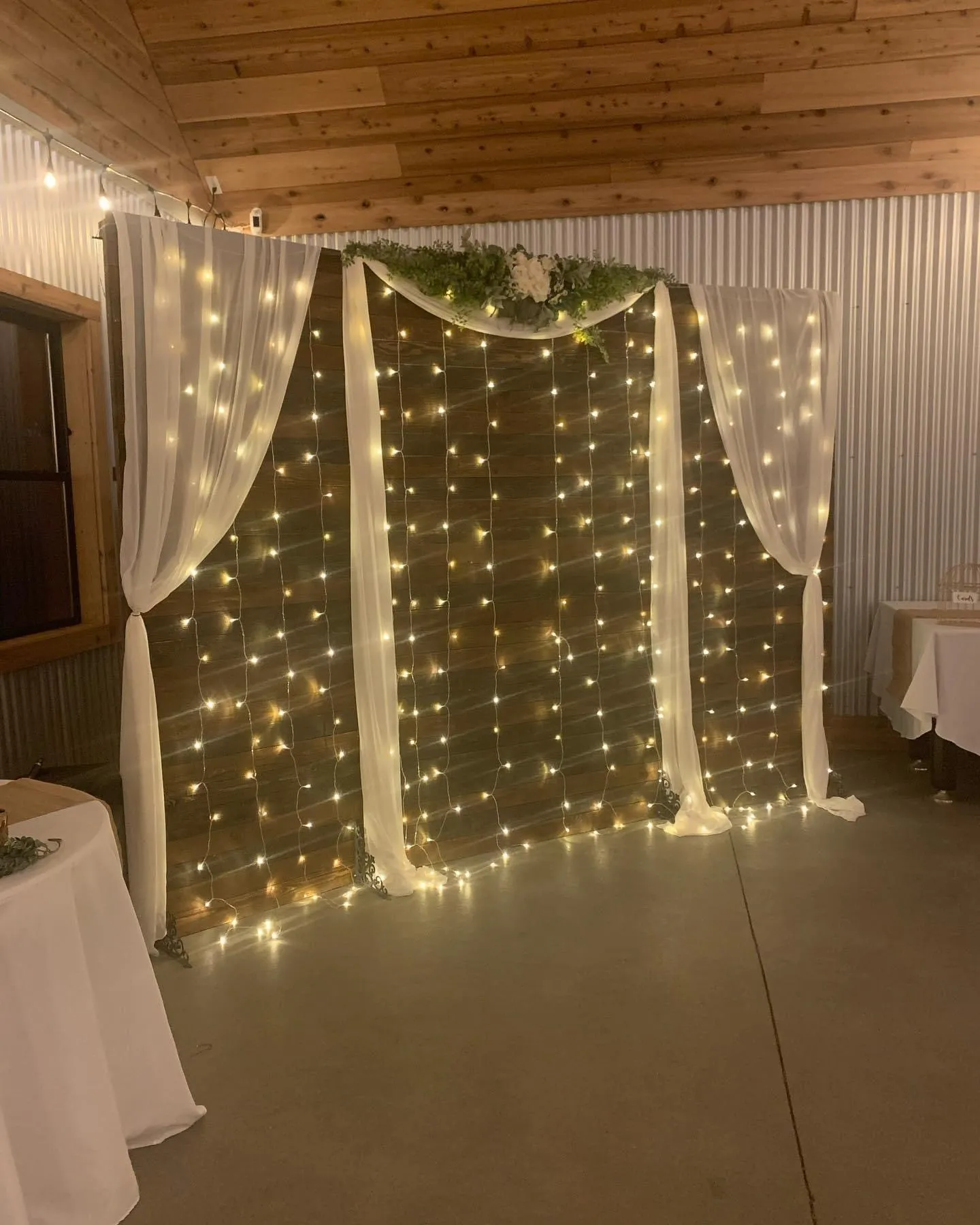 Industrial Chic Backdrop