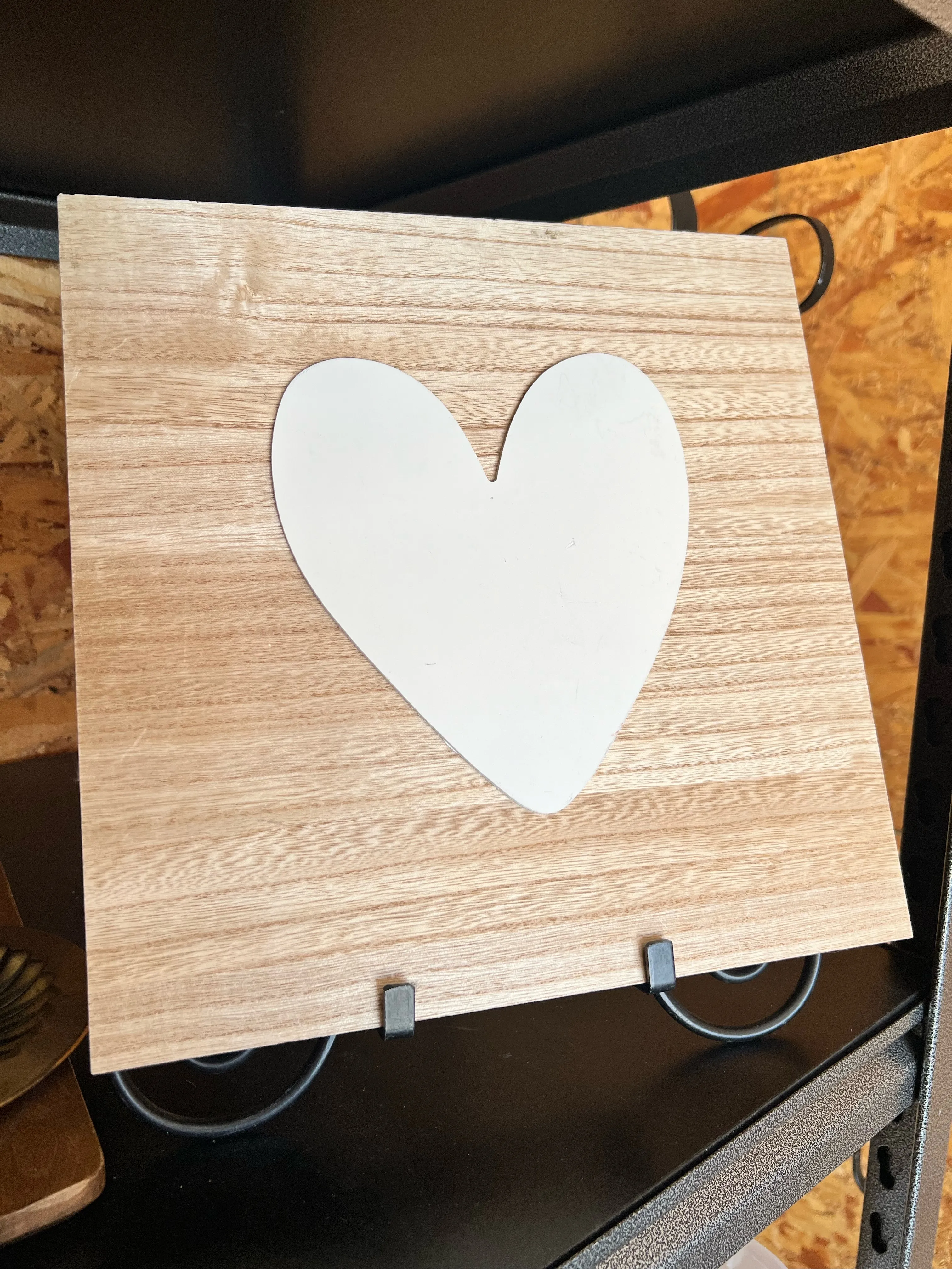 Wooden Heart Sign