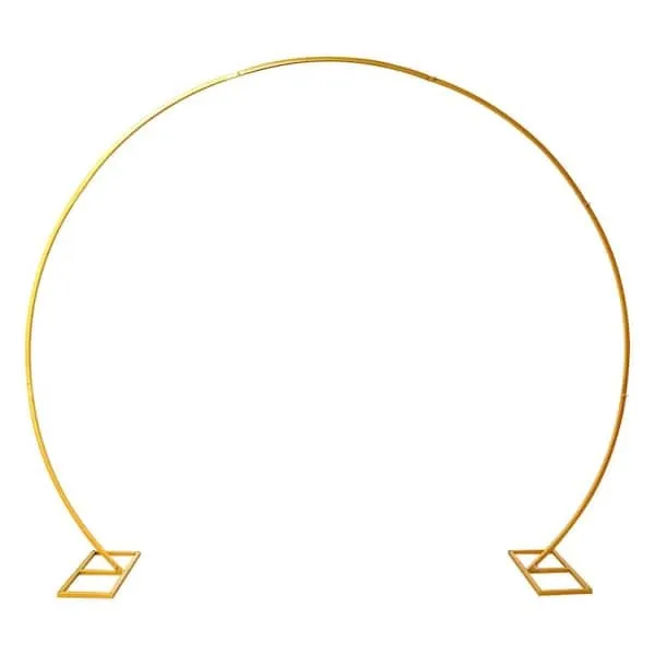 Gold Circle Arch