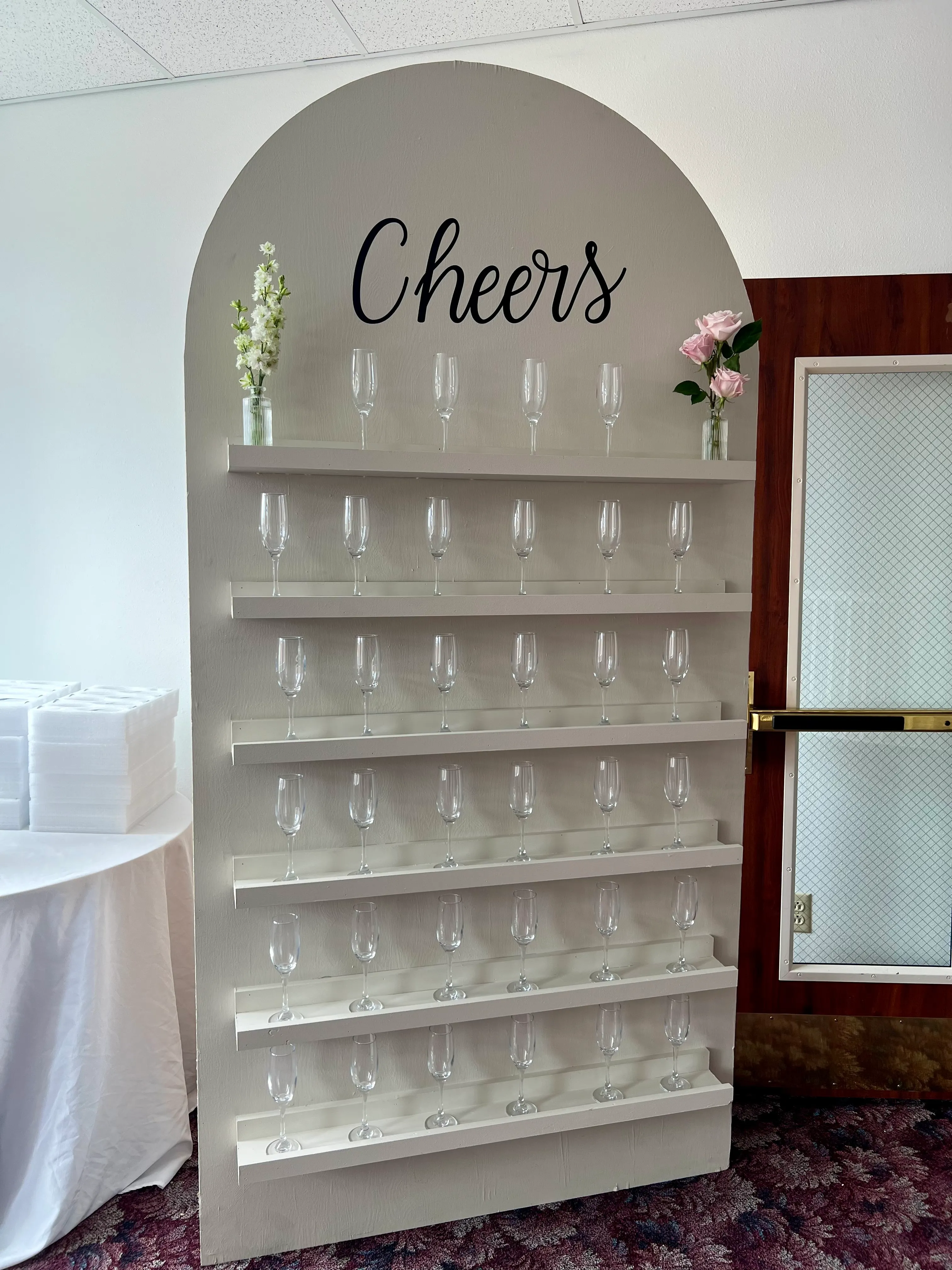 Champagne/Drink Wall