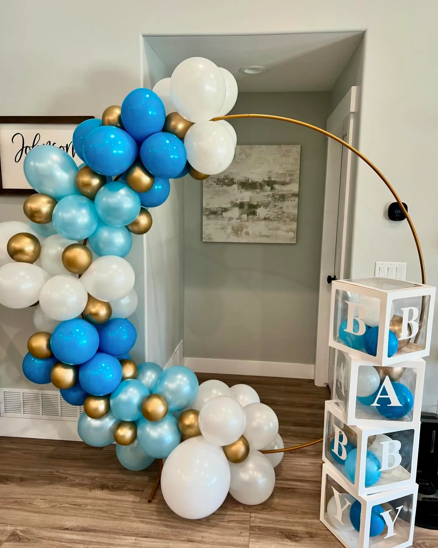 Gold Circle Backdrop