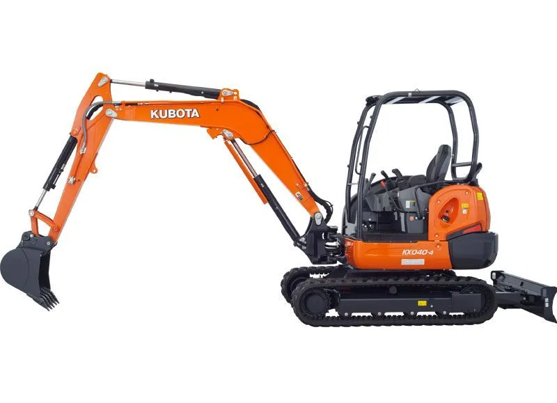 10,000 lb Mini Excavator - Open Cab