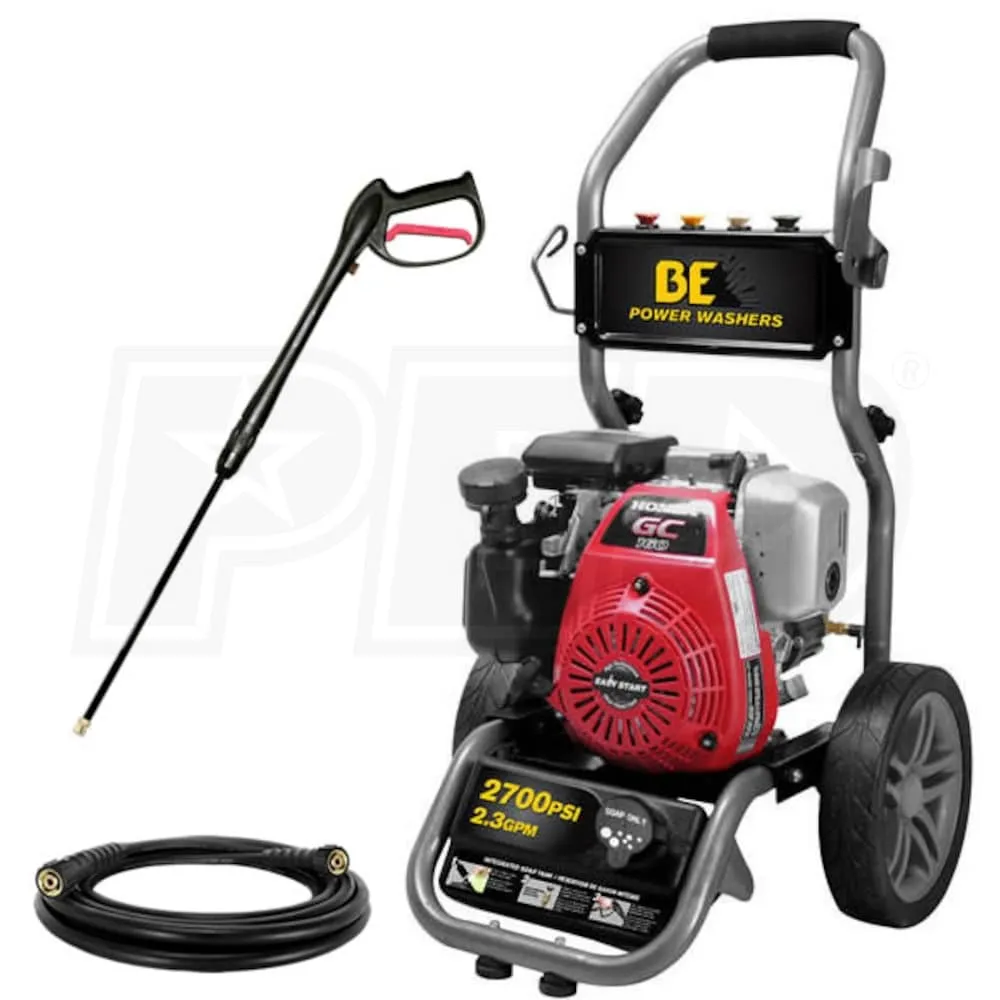 2,700 PSI Gas Pressure Washer