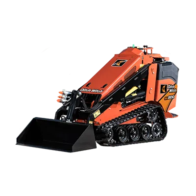 Track Mini Skid Steer w/ Smooth Bucket - 500 lb