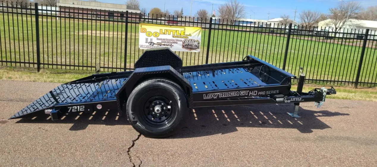 Scissor Lift Tilt Trailer Rental - 6' x 12'