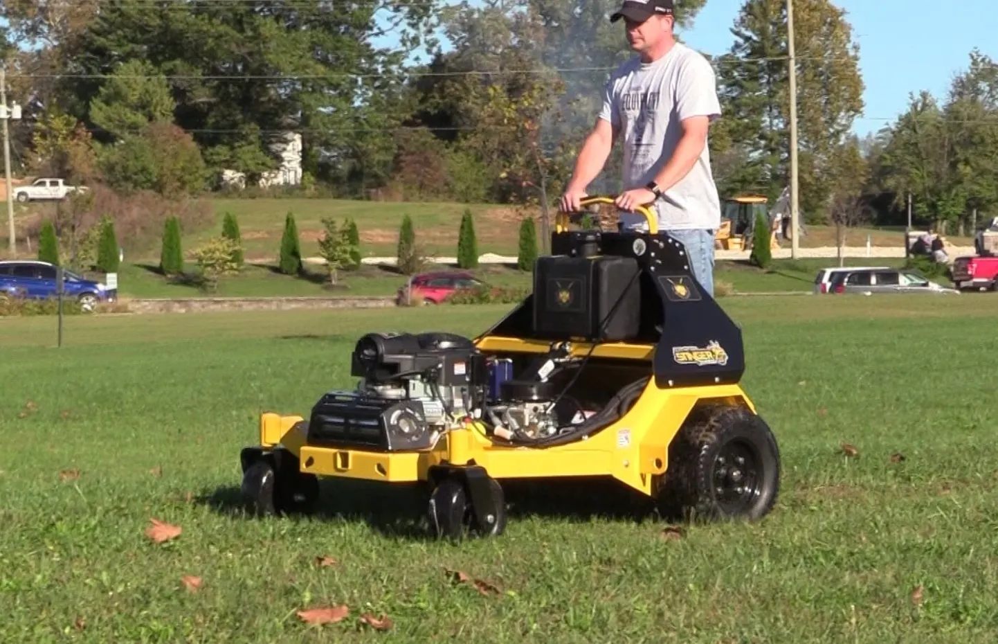 Ride-On Lawn Aerator Rental - 30 inch
