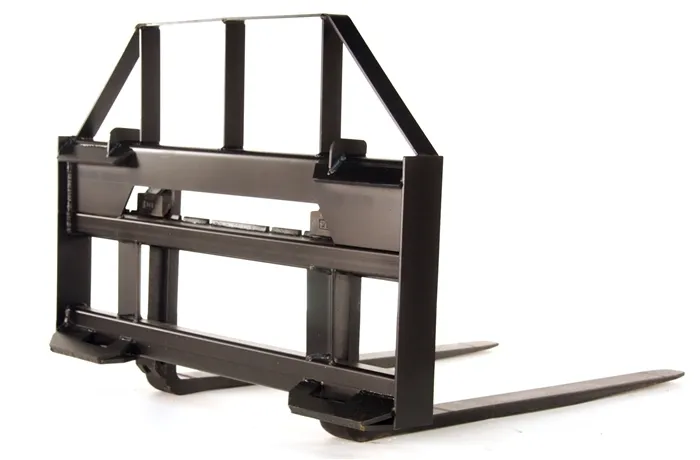42" Pallet Forks - Mini Skid Steer - 2,200 lb Cap.