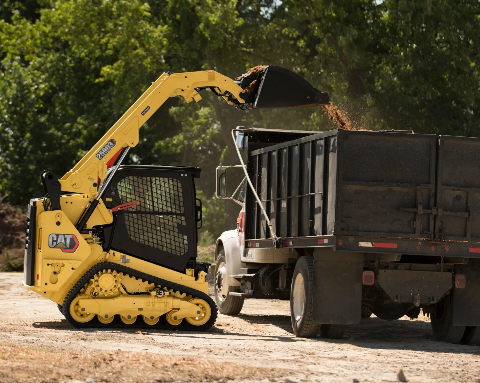 Track Skid Steer w/ Smooth Bucket - 1,700 - 2,100 lb